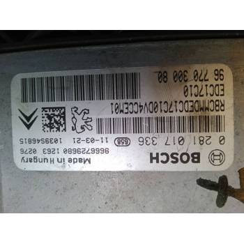 CENTRALITA MOTOR UCE 0281017336 EDC17C10 9677030080