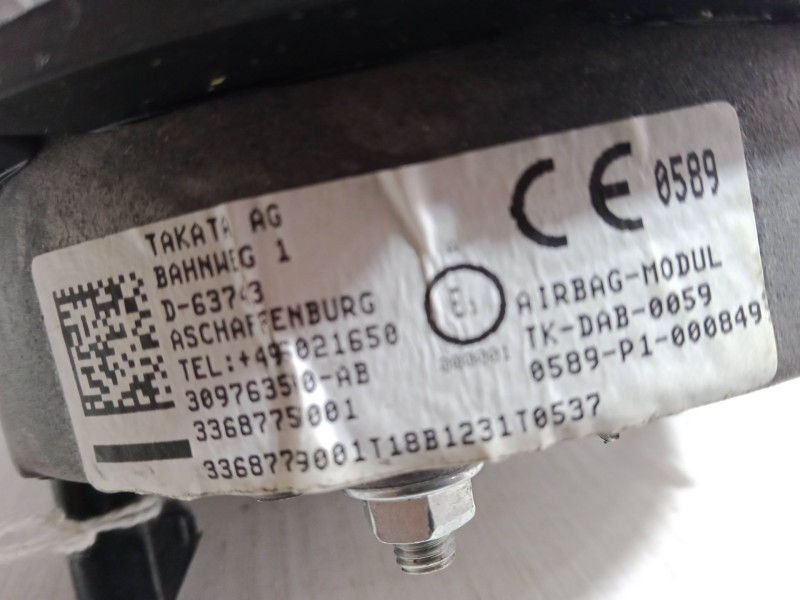Recambio de airbag volante para bmw 3 compact (e46) 318 td referencia OEM IAM 309763590AB 0589-P1-000849 33687759001