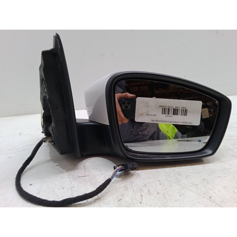 Recambio de retrovisor electrico derecho para skoda rapid (nh3, nk3, nk6) 1.6 tdi referencia OEM IAM   