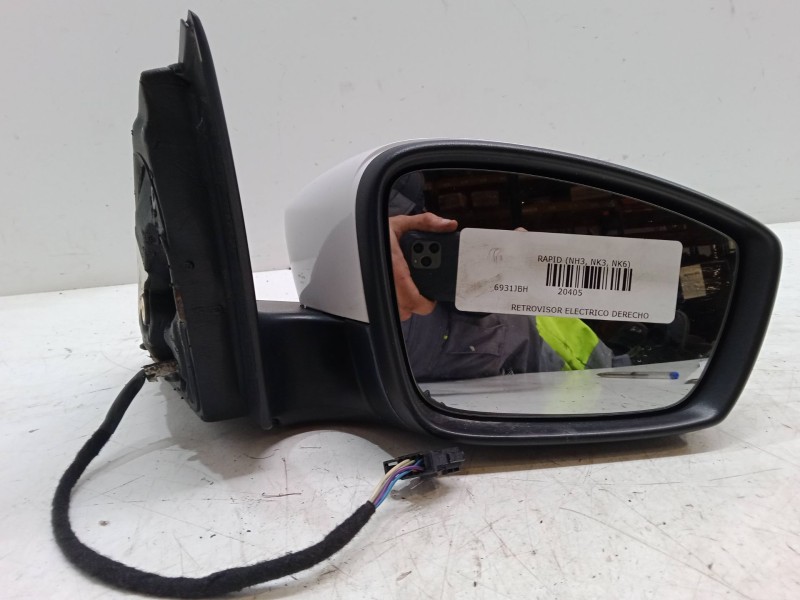Recambio de retrovisor electrico derecho para skoda rapid (nh3, nk3, nk6) 1.6 tdi referencia OEM IAM   