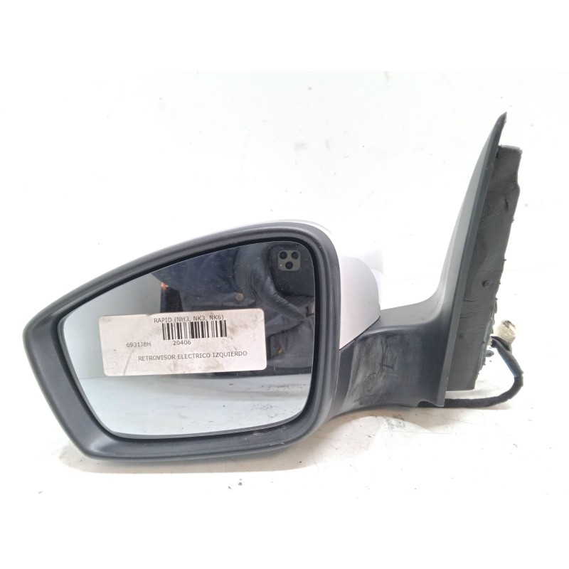 Recambio de retrovisor electrico izquierdo para skoda rapid (nh3, nk3, nk6) 1.6 tdi referencia OEM IAM   