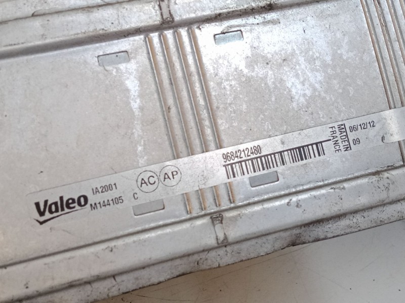 Recambio de intercooler para peugeot 5008 (0u_, 0e_) 1.6 hdi referencia OEM IAM 9684212480  