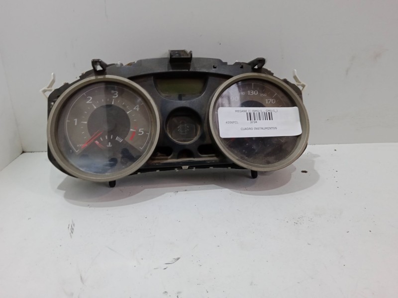 Recambio de cuadro instrumentos para renault megane ii (bm0/1_, cm0/1_) 1.5 dci (bm1e, cm1e) referencia OEM IAM KBBH111500 82004