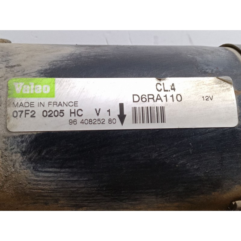 Recambio de motor arranque para citroën c3 i (fc_, fn_) 1.4 hdi referencia OEM IAM 9640825280  D6RA110