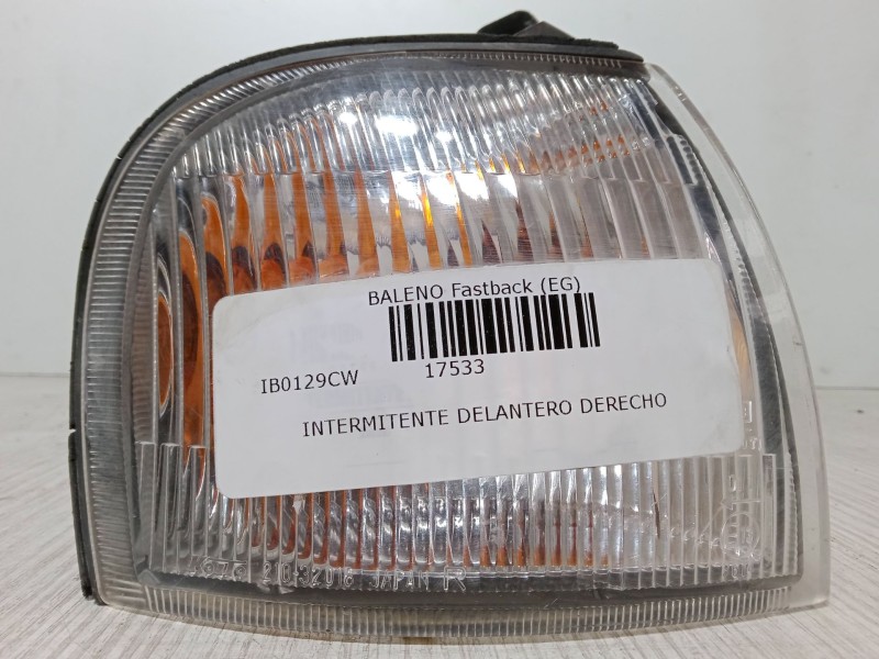 Recambio de intermitente delantero derecho para suzuki baleno hatchback (eg) 1.6 i 16v (sy416) referencia OEM IAM   