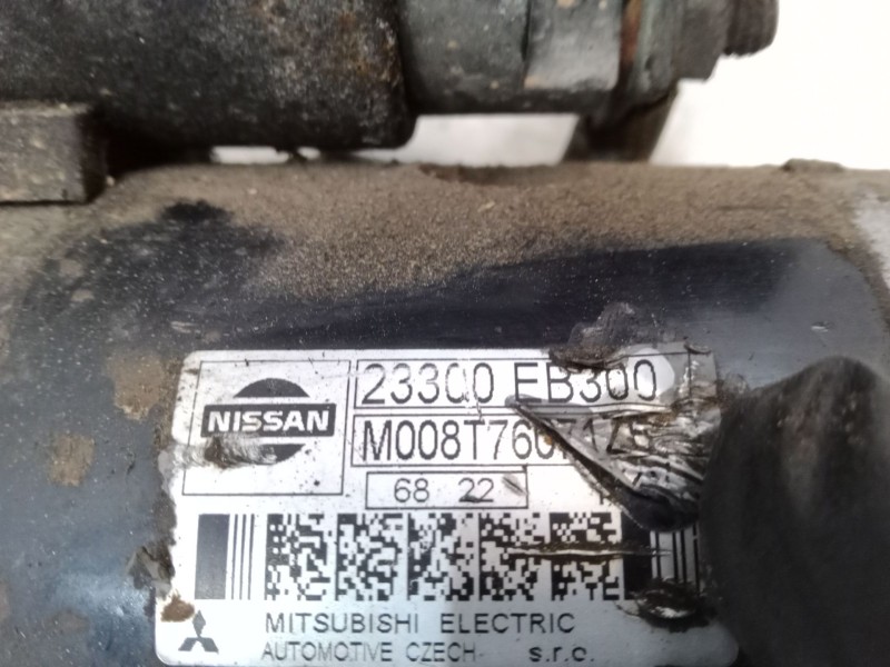 Recambio de motor arranque para nissan cabstar (f24m, f24w) 28.11 dci, 32.11 dci, 35.11 dci 2.5 (f24m) referencia OEM IAM 23300E