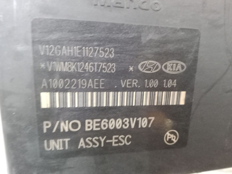 Recambio de abs para kia stonic (yb) 1.0 t-gdi referencia OEM IAM A1002219AEE58920H8250  BE6003V107