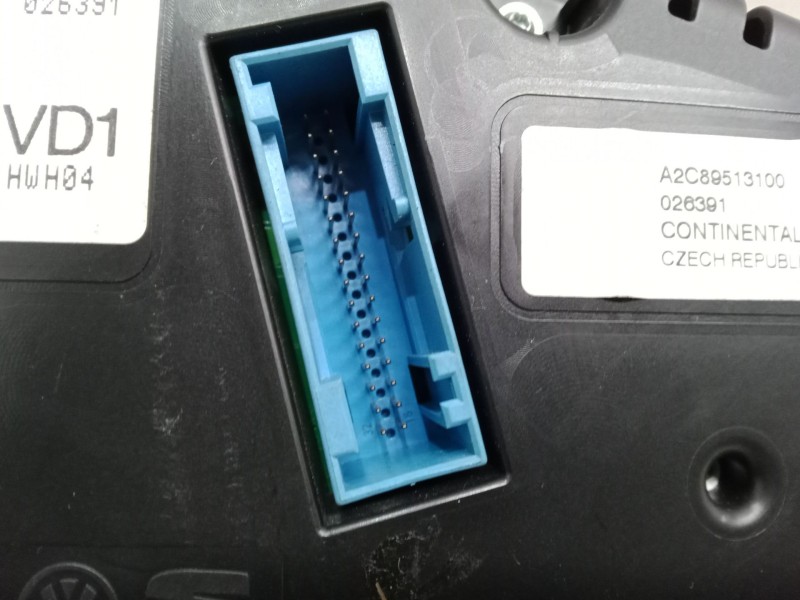 Recambio de cuadro instrumentos para skoda rapid (nh3, nk3, nk6) 1.6 tdi referencia OEM IAM 5JA920840E  A2C89513100