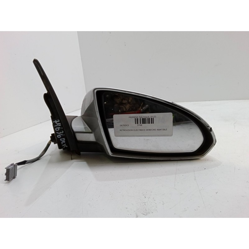 Recambio de retrovisor electrico derecho abatible para nissan primera hatchback (p12) 1.9 dci referencia OEM IAM   