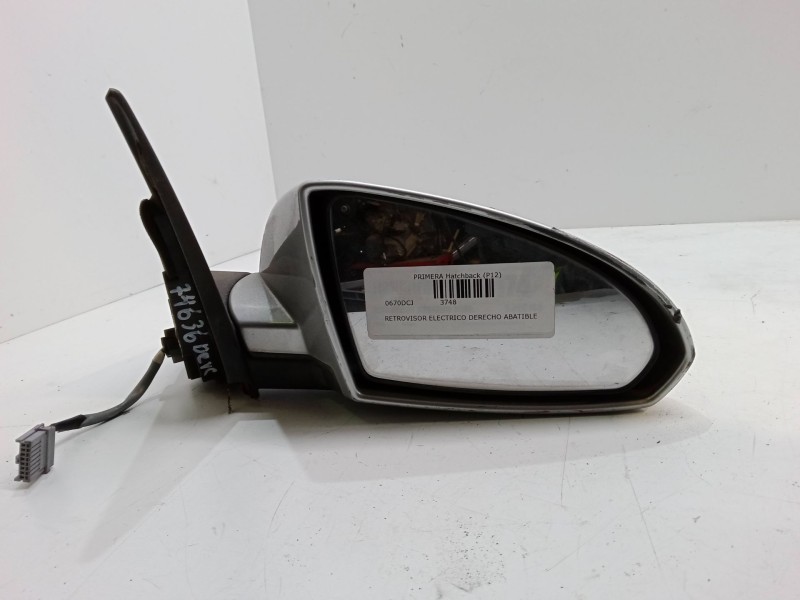 Recambio de retrovisor electrico derecho abatible para nissan primera hatchback (p12) 1.9 dci referencia OEM IAM   