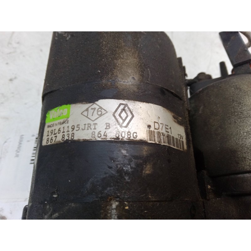 Recambio de motor arranque para renault clio i (b/c57_, 5/357_) 1.2 (5/357y, 5/357k) referencia OEM IAM D7E1  