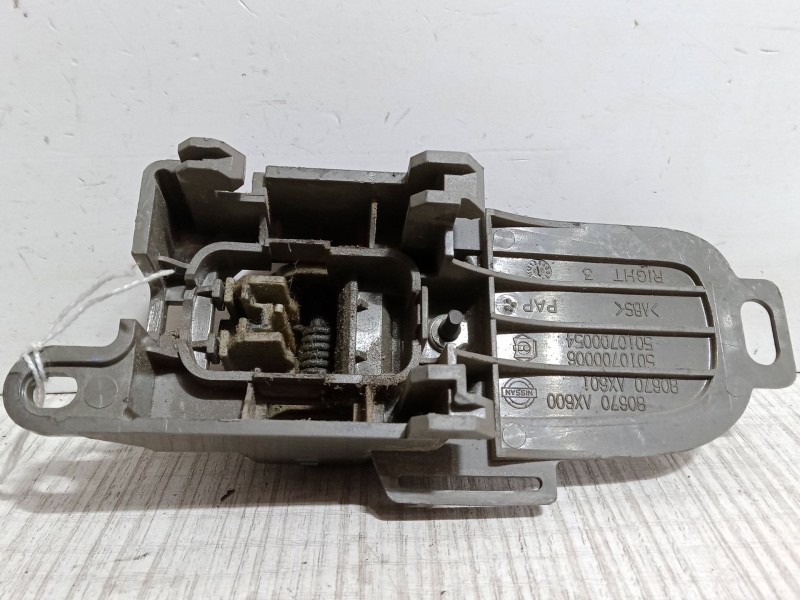 Recambio de maneta interior puerta trasera derecha para nissan micra iii (k12) 1.2 16v referencia OEM IAM   