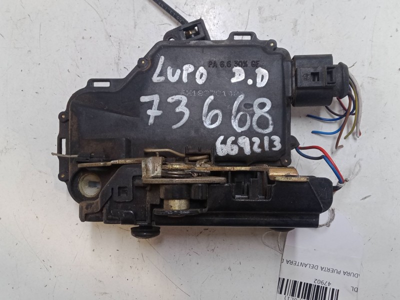 Recambio de cerradura puerta delantera derecha para volkswagen lupo i (6x1, 6e1) 1.4 16v referencia OEM IAM   