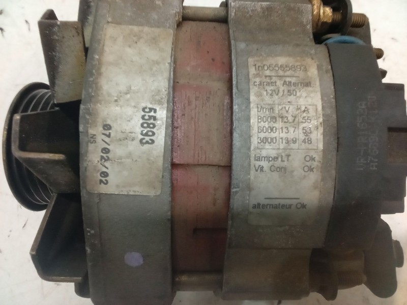 Recambio de alternador para renault 19 i (b/c53_) 1.7 (b/c53c) referencia OEM IAM   