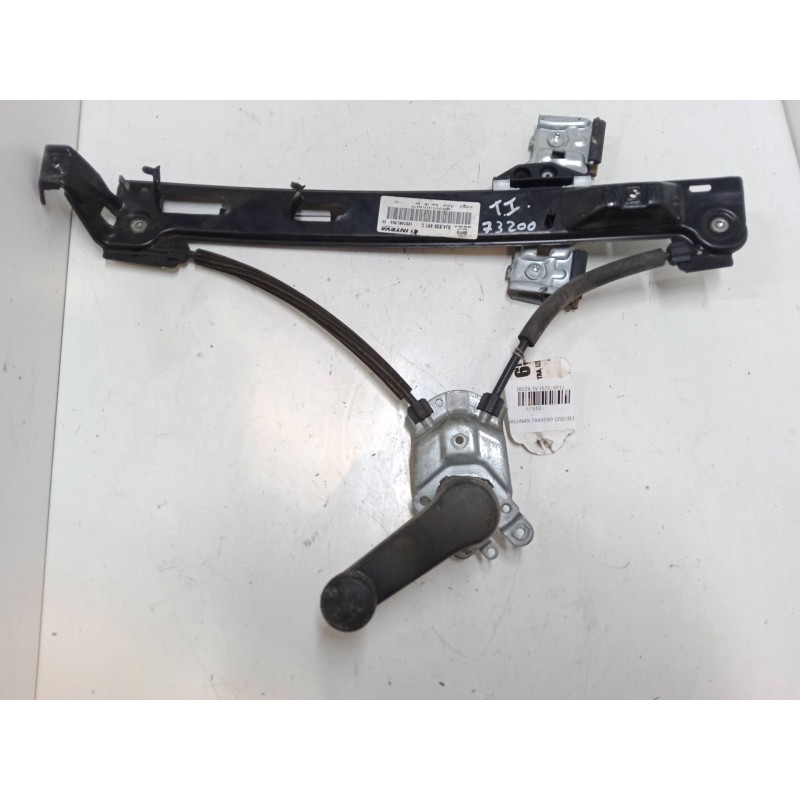 Recambio de elevalunas trasero izquierdo para seat ibiza iv (6j5, 6p1) 1.0 referencia OEM IAM 6J4839461C  