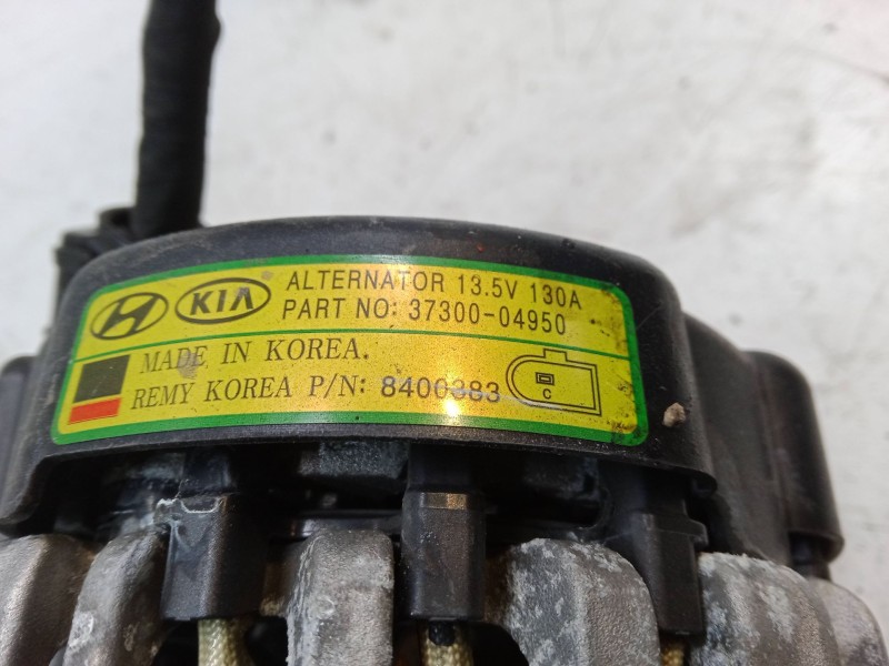 Recambio de alternador para kia stonic (yb) 1.0 t-gdi referencia OEM IAM 3730004950  8400383