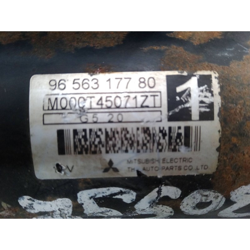 Recambio de motor arranque para citroën c3 i (fc_, fn_) 1.4 i referencia OEM IAM 9656317780  M000T45071ZT