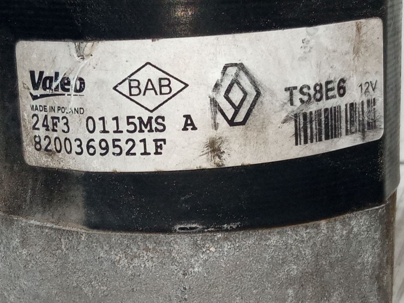 Recambio de motor arranque para renault clio iv (bh_) 1.2 16v referencia OEM IAM 8200369521F  TS8E6