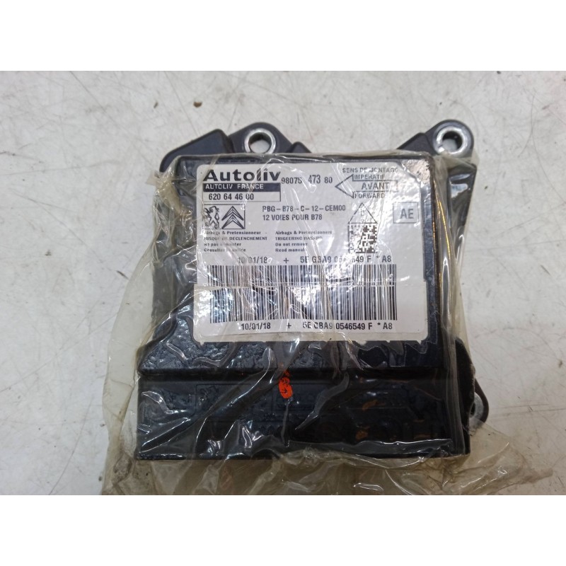 Recambio de centralita airbag para citroën c4 grand picasso ii (da_, de_) 2.0 bluehdi 150 referencia OEM IAM 9807547380  6206446