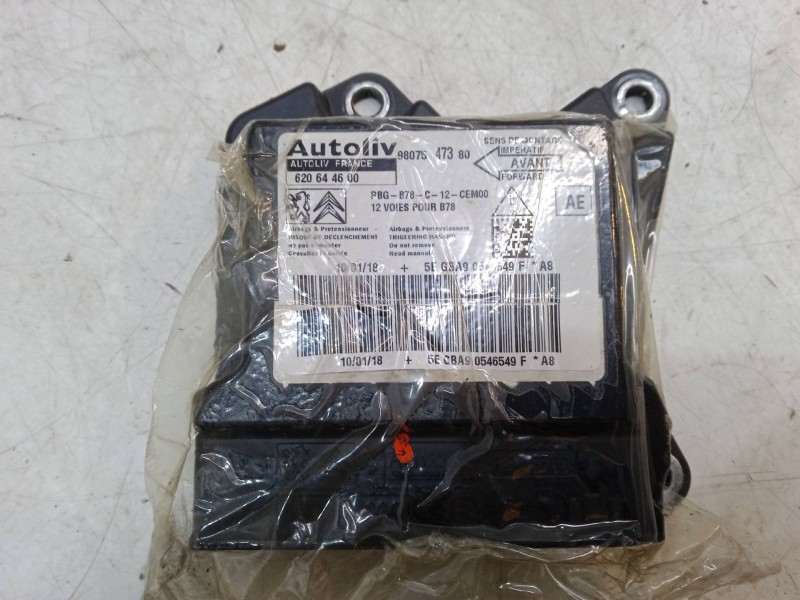 Recambio de centralita airbag para citroën c4 grand picasso ii (da_, de_) 2.0 bluehdi 150 referencia OEM IAM 9807547380  6206446