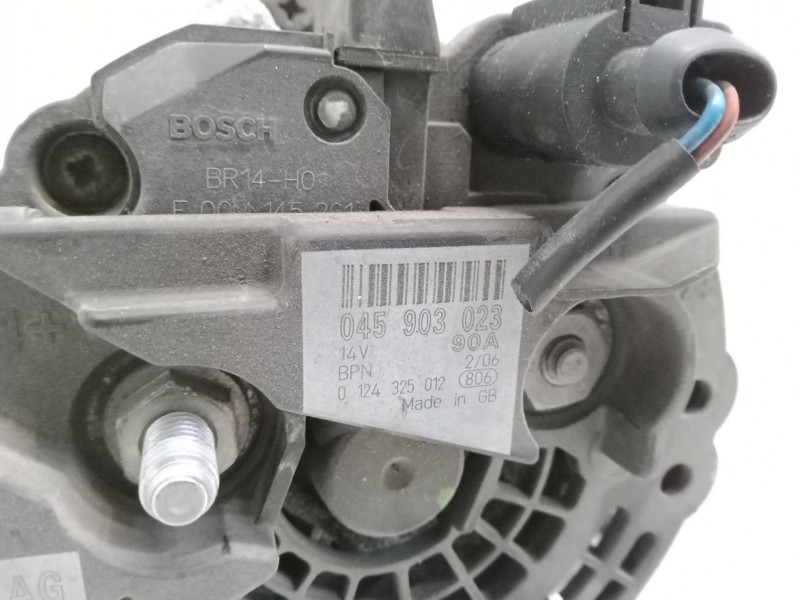 Recambio de alternador para seat ibiza iii (6l1) 1.4 tdi referencia OEM IAM 045903023 0 124 325 012 
