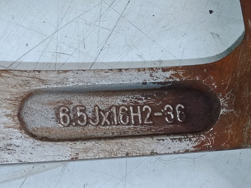 Recambio de llanta aluminio 16´´ para fiat croma (194_) 1.9 d multijet (194axc1b, 194axc12) referencia OEM IAM 6.5JX16H2ET36  