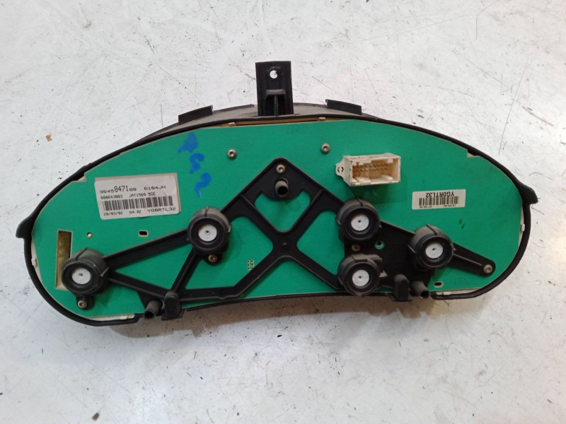 Recambio de cuadro instrumentos para peugeot 206 hatchback (2a/c) 1.4 i referencia OEM IAM 9645847180 JAT1500 5CE 000643003