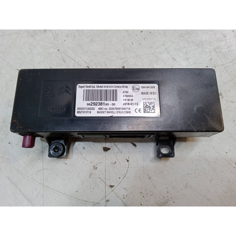 Recambio de centralita bluetooth para citroën c4 grand picasso ii (da_, de_) 2.0 bluehdi 150 referencia OEM IAM 9829238180  