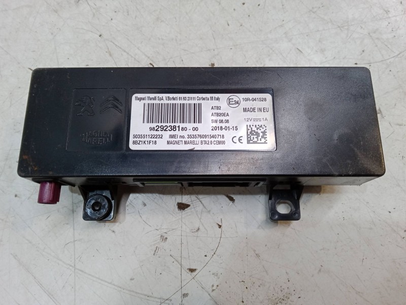 Recambio de centralita bluetooth para citroën c4 grand picasso ii (da_, de_) 2.0 bluehdi 150 referencia OEM IAM 9829238180  