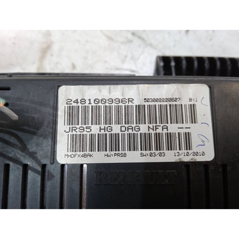 Recambio de cuadro instrumentos para renault grand scénic iii (jz0/1_) 1.5 dci referencia OEM IAM 248100996R 503002220607 JR95HG