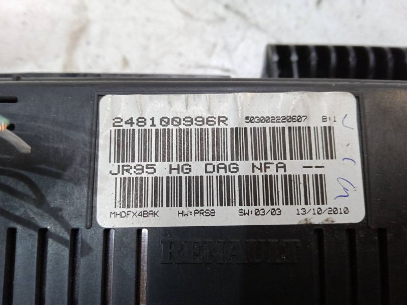 Recambio de cuadro instrumentos para renault grand scénic iii (jz0/1_) 1.5 dci referencia OEM IAM 248100996R 503002220607 JR95HG