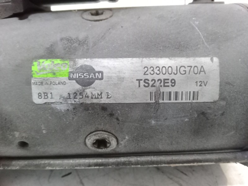Recambio de motor arranque para nissan qashqai / qashqai +2 i (j10, nj10, jj10e) 2.0 dci referencia OEM IAM 23300JG70A  TS22E9