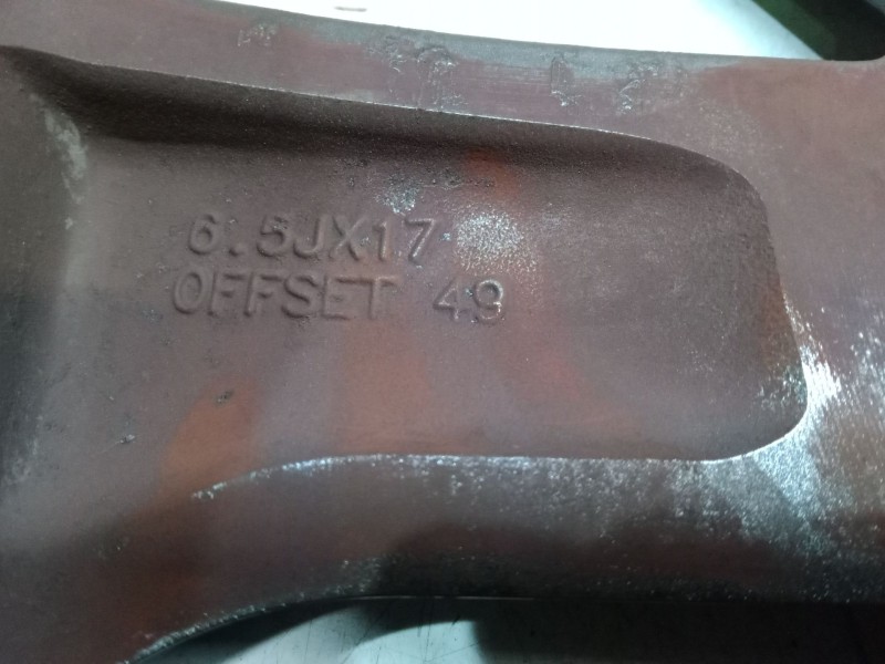 Recambio de llanta aluminio 17´´ para kia stonic (yb) 1.0 t-gdi referencia OEM IAM 65JX17ET49  