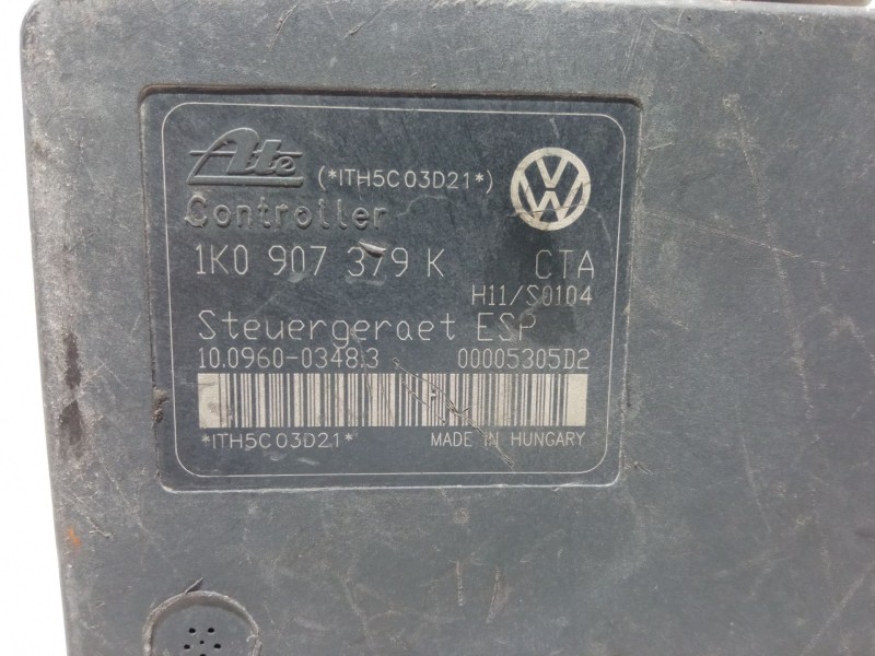 Recambio de abs para audi a3 sportback (8pa) 2.0 tdi 16v referencia OEM IAM 1K0907379K 1K0614517H 10096003483