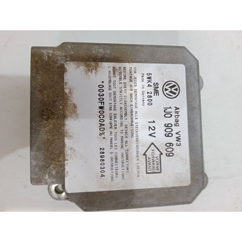 Recambio de centralita airbag para volkswagen golf iv (1j1) 1.9 tdi referencia OEM IAM 1J0909609 5WK4 2800 0030FW0C0AD