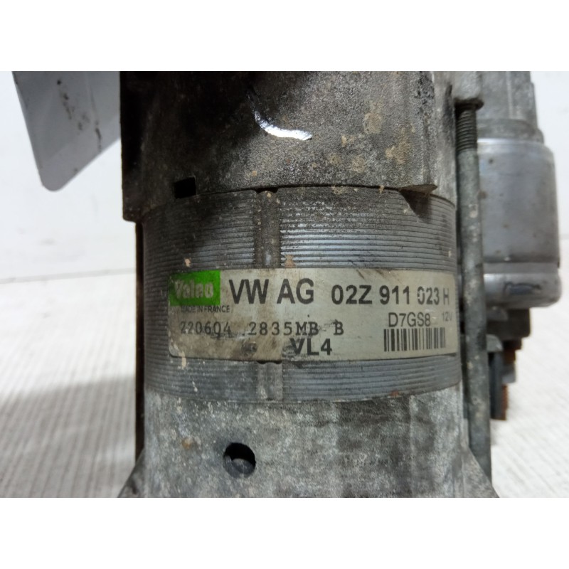 Recambio de motor arranque para audi a3 (8p1) 1.9 tdi referencia OEM IAM 02Z911023H   Recambio de motor arranque para audi a3 (8p1) 1.9 tdi referencia OEM IAM 02Z911023H
