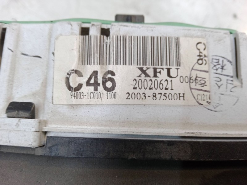 Recambio de cuadro instrumentos para hyundai getz (tb) 1.3 i referencia OEM IAM 940031C0101100 20020621 200387500HC