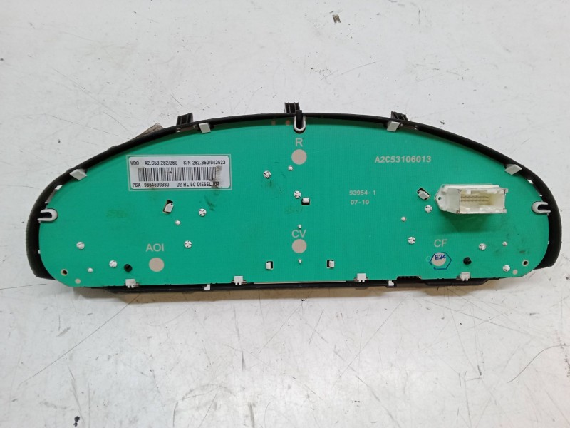 Recambio de cuadro instrumentos para peugeot 407 (6d_) 2.0 hdi (6drhrh) referencia OEM IAM 9664690380 A2C53282360 