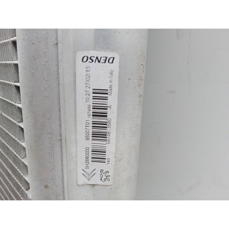 Recambio de radiador a/a /condensador para citroën c4 cactus 1.2 vti 82 referencia OEM IAM 5H2680000 9674813580 95007T01