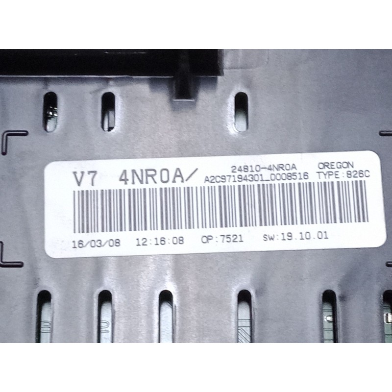 Recambio de cuadro instrumentos para nissan leaf (ze0) electric referencia OEM IAM 4NR0A/248104NR0AA2C97194301 248103EM1B 3EM1B 