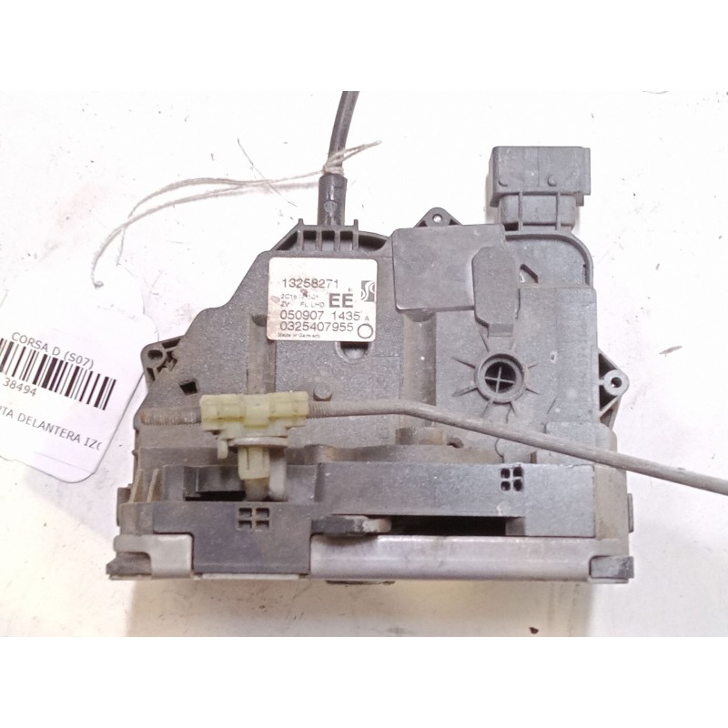 Recambio de cerradura puerta delantera izquierda para opel corsa d (s07) 1.3 cdti (l08, l68) referencia OEM IAM 13258271  032540
