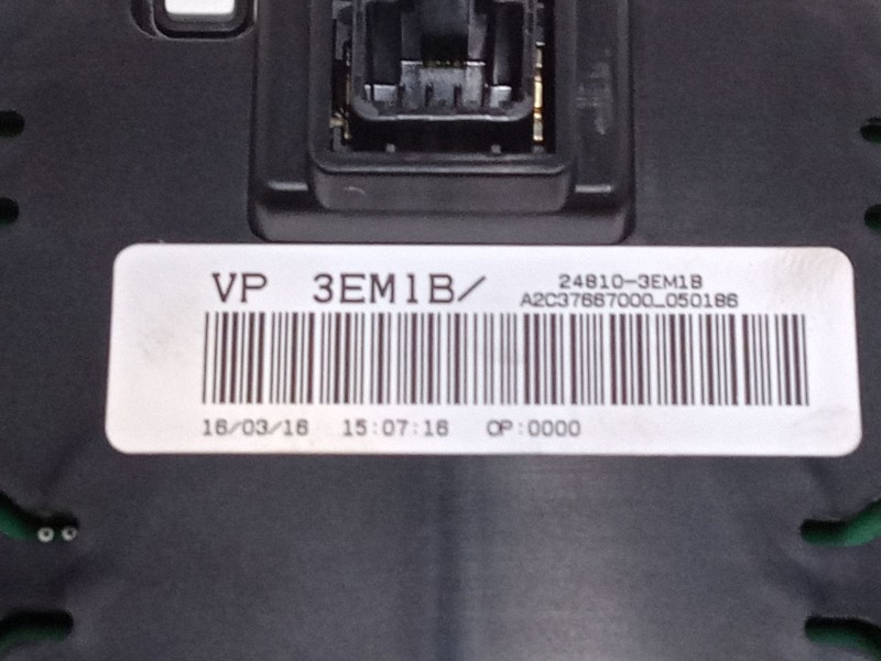 Recambio de cuadro instrumentos para nissan leaf (ze0) electric referencia OEM IAM 4NR0A/248104NR0AA2C97194301 248103EM1B 3EM1B 