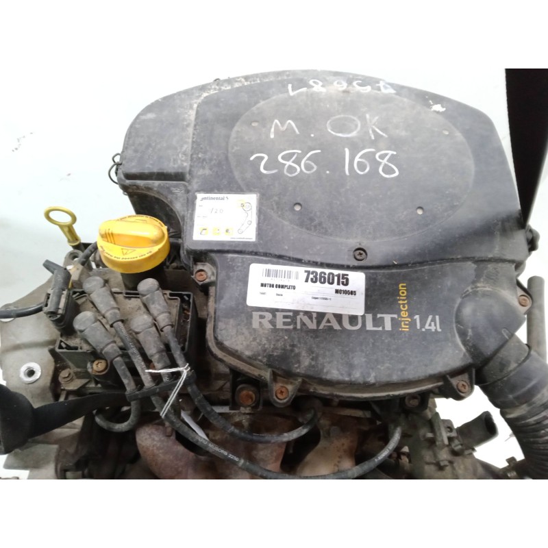 Recambio de motor completo para dacia logan (ls_) 1.4 (lsoa, lsoc, lsoe, lsog) referencia OEM IAM 286.168KM  