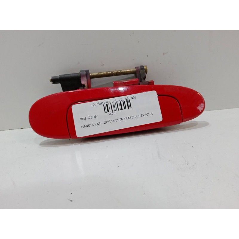 Recambio de maneta exterior puerta trasera derecha para peugeot 306 hatchback (7a, 7c, n3, n5) 1.6 referencia OEM IAM   