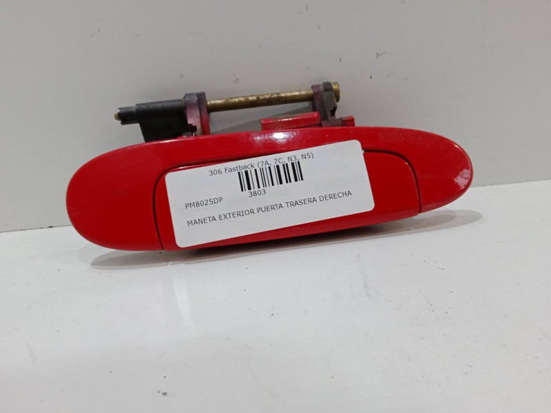 Recambio de maneta exterior puerta trasera derecha para peugeot 306 hatchback (7a, 7c, n3, n5) 1.6 referencia OEM IAM   