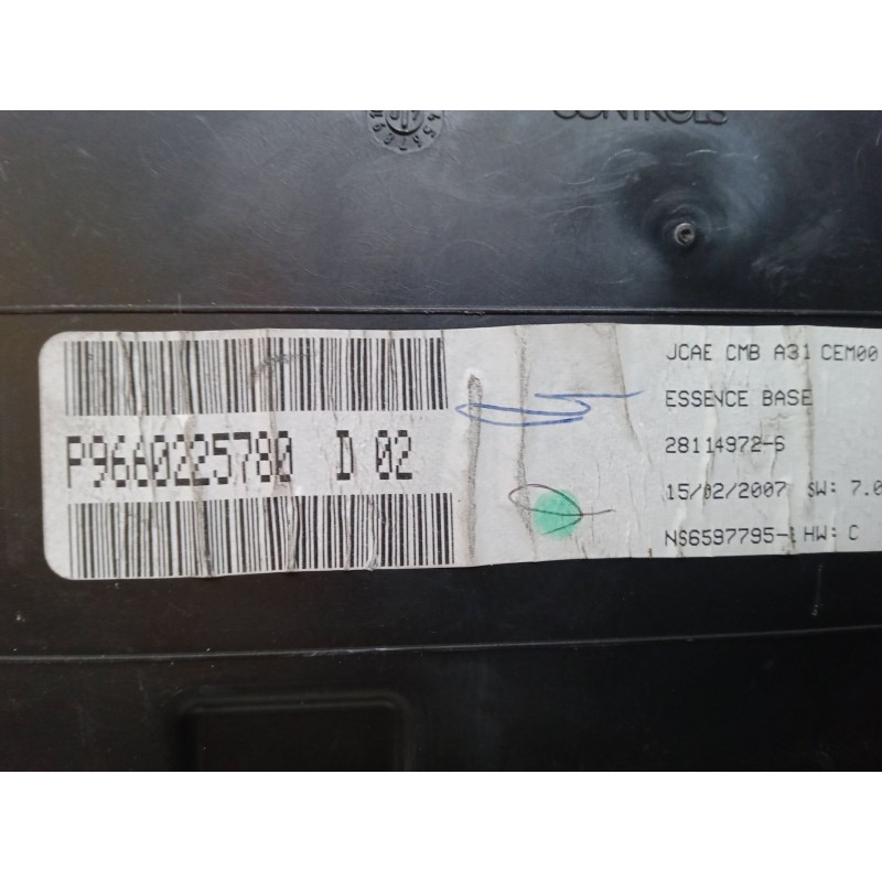 Recambio de cuadro instrumentos para citroën c3 i (fc_, fn_) 1.1 i referencia OEM IAM P9660225780D02  28114972-6