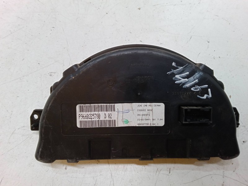 Recambio de cuadro instrumentos para citroën c3 i (fc_, fn_) 1.1 i referencia OEM IAM P9660225780D02  28114972-6