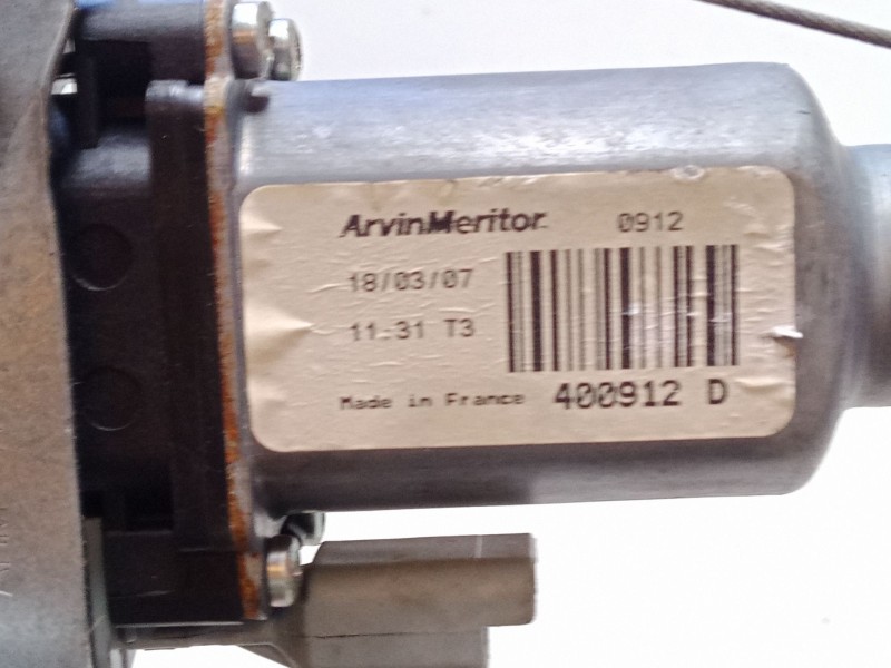 Recambio de elevalunas electrico delantero derecho para peugeot 207/207+ (wa_, wc_) 1.4 referencia OEM IAM 400912D  