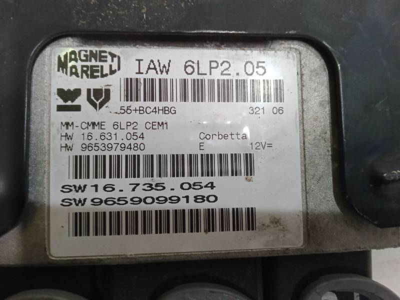CENTRALITA MOTOR UCE IAW6LP205 SW9659099180 SW16735054