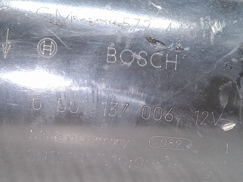 Recambio de motor arranque para chevrolet aveo hatchback (t300) 1.2 referencia OEM IAM 0001137006  